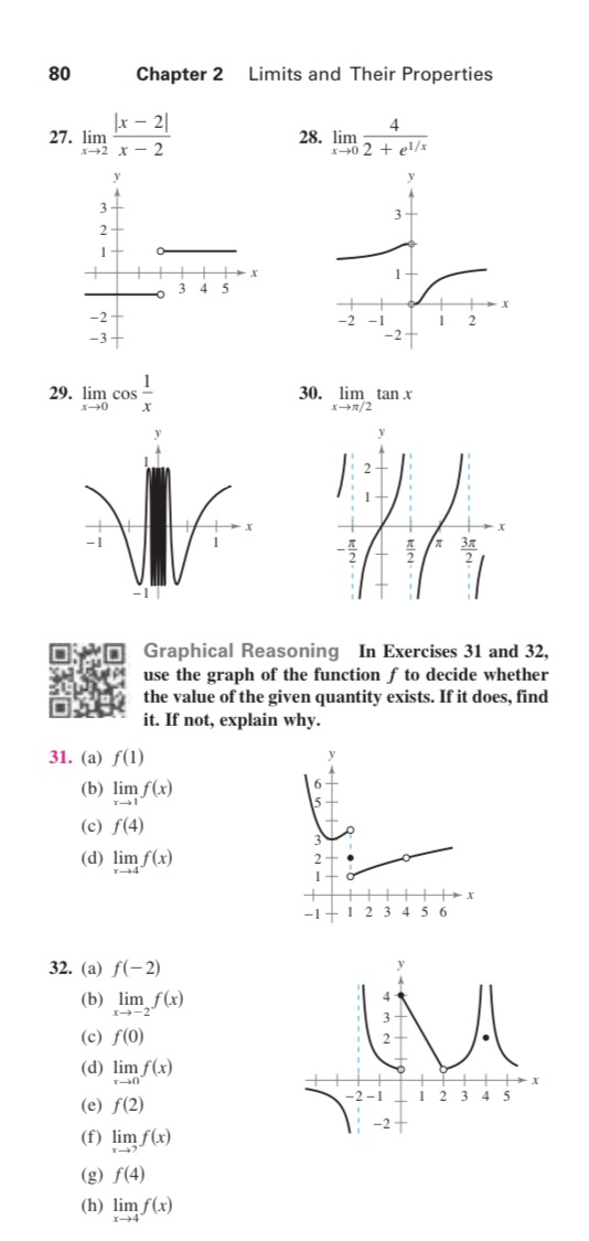  Please show step by step 80 Chapter 2 Limits and Their