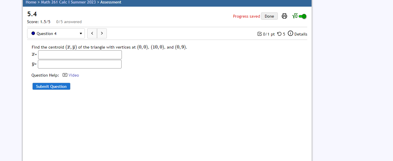 Progress saved Done VOCO Score: 12/19 12/19 answered . Question 13 0/1