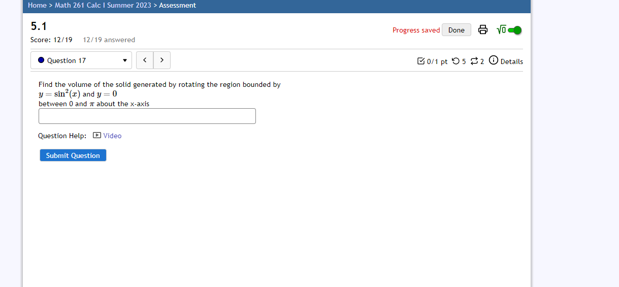 Progress saved Done VOCO Score: 1.5/5 0/5 answered . Question 4 0/1