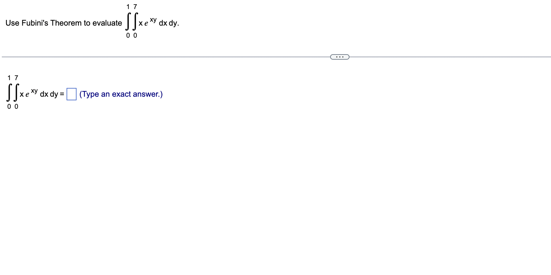 a. vertical cross-sections, b. horizontal cross-sections. a. Write the correct iterated integral