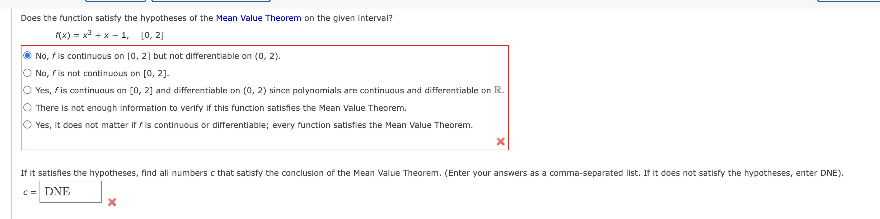 not matter if f is continuous or differentiable, every function satisfies the