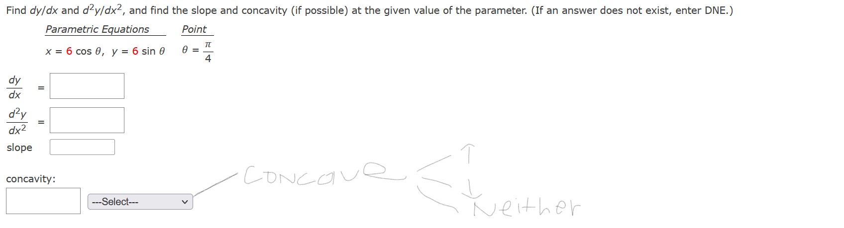  THIS IS THE SECOND TIME ASKED QUESTION.THESE ARE PARAMETRIC EQUATIONS .