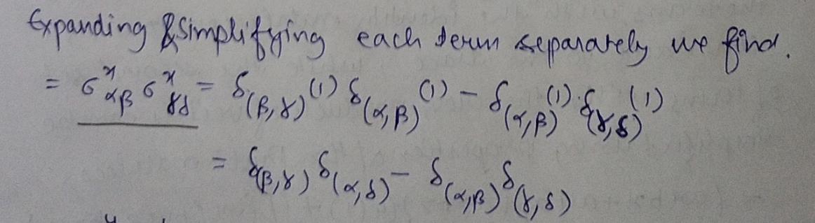 2 Pauli matrices of, oy, of. These matrices have the following properties: