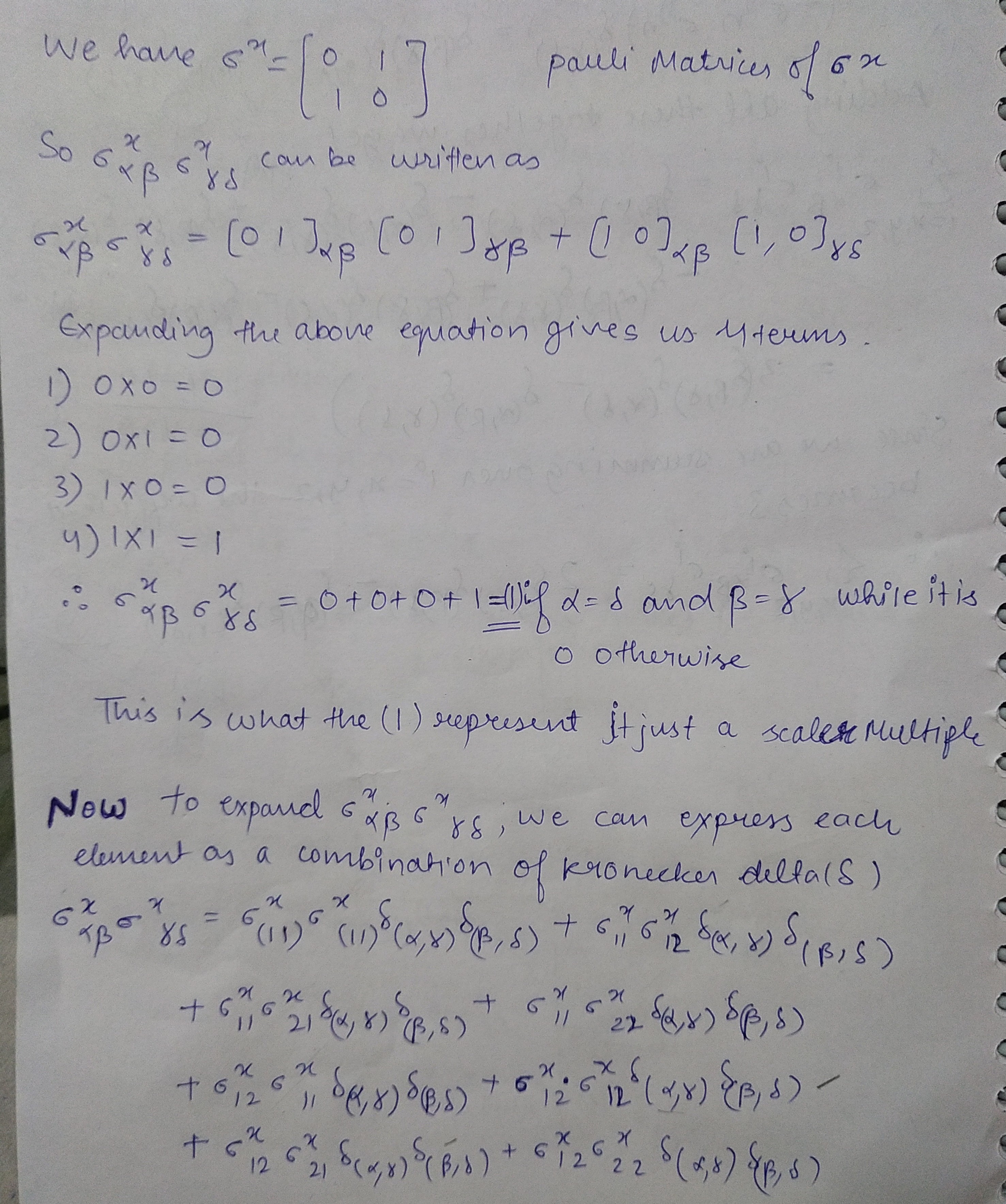 a) (6 . b) = a . b1 + io . (a