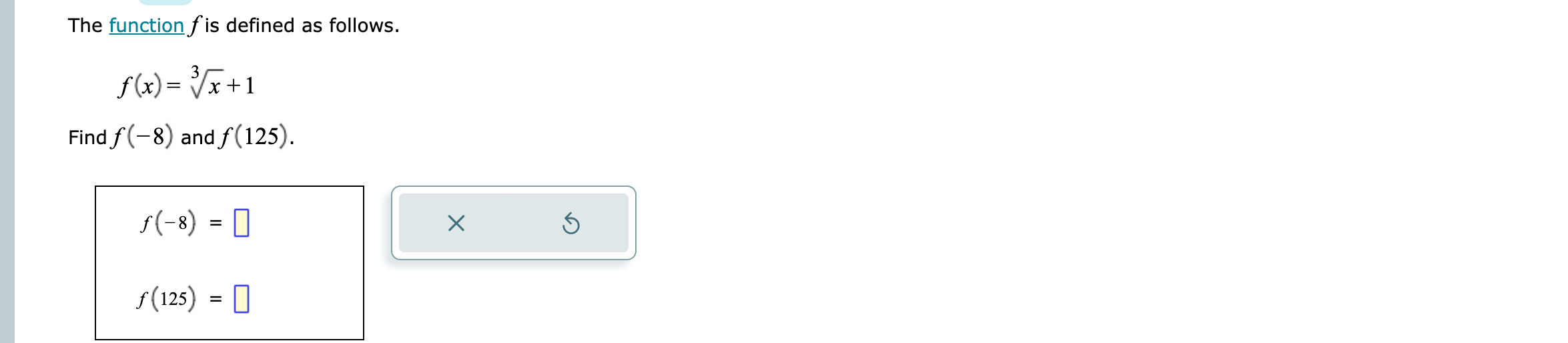 it becomes the graph of a function h. Find the expression for