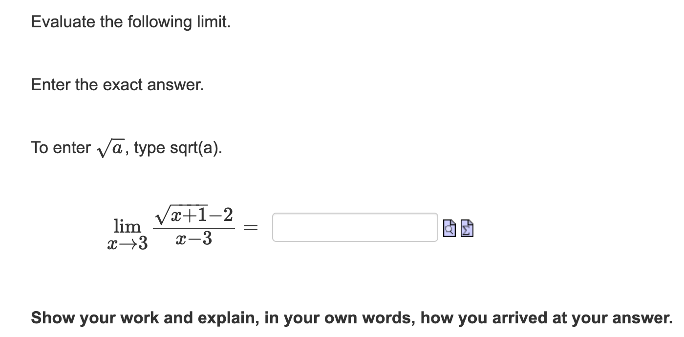 type sqrt(a). . Va: 12 _ $1313? W Show your work and