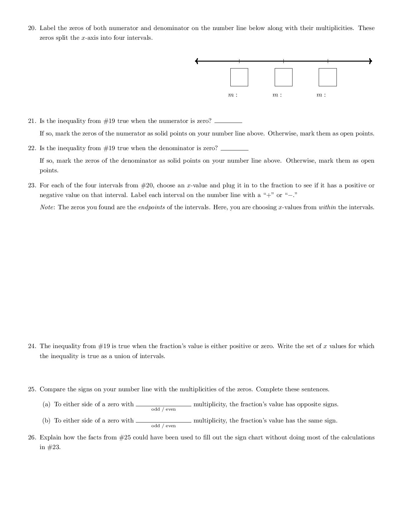 Consider the true inequality: 5 > 3. 15. Multiply both sides of