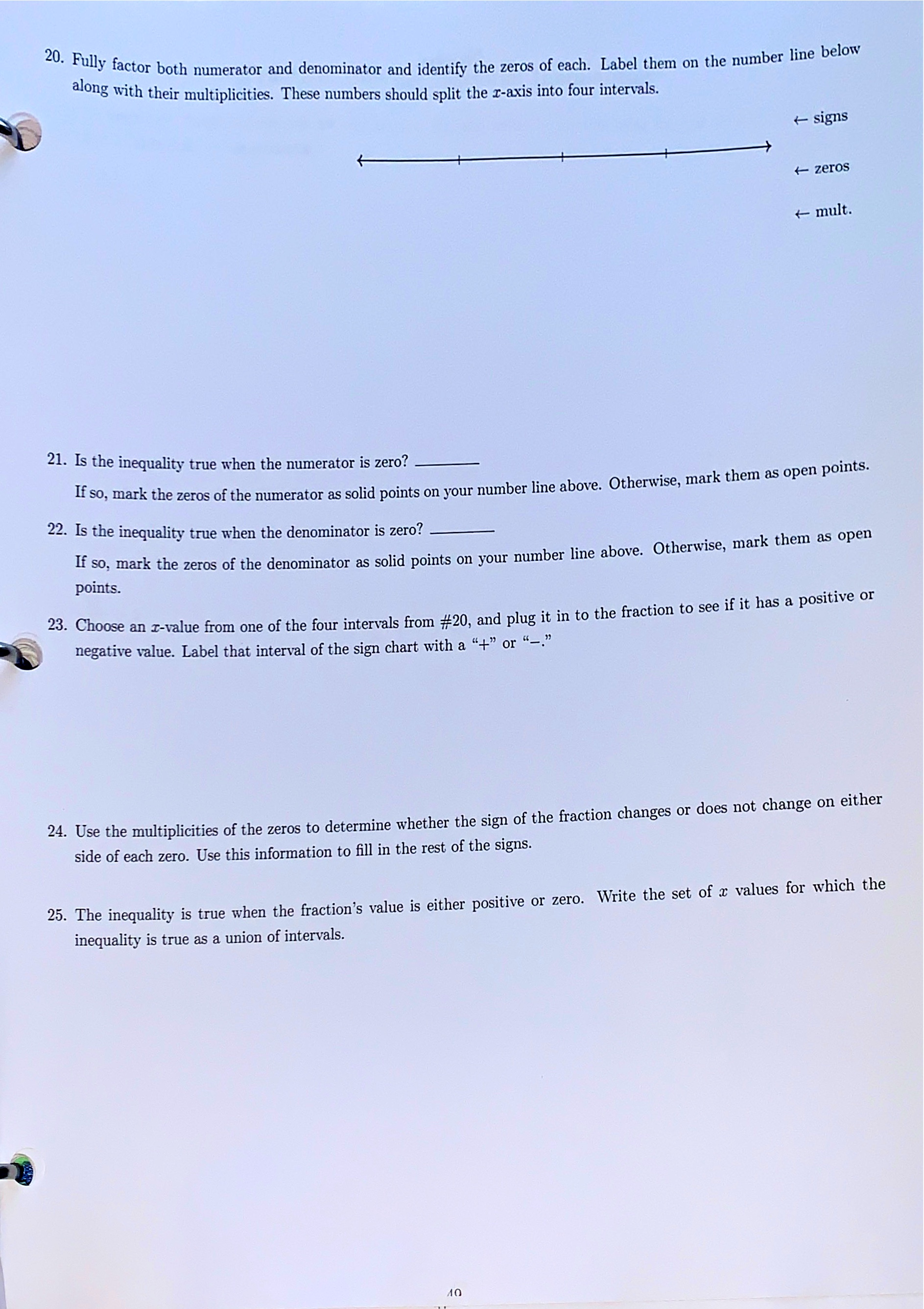 of the inequality by *2. Is it still true? 17. In general5