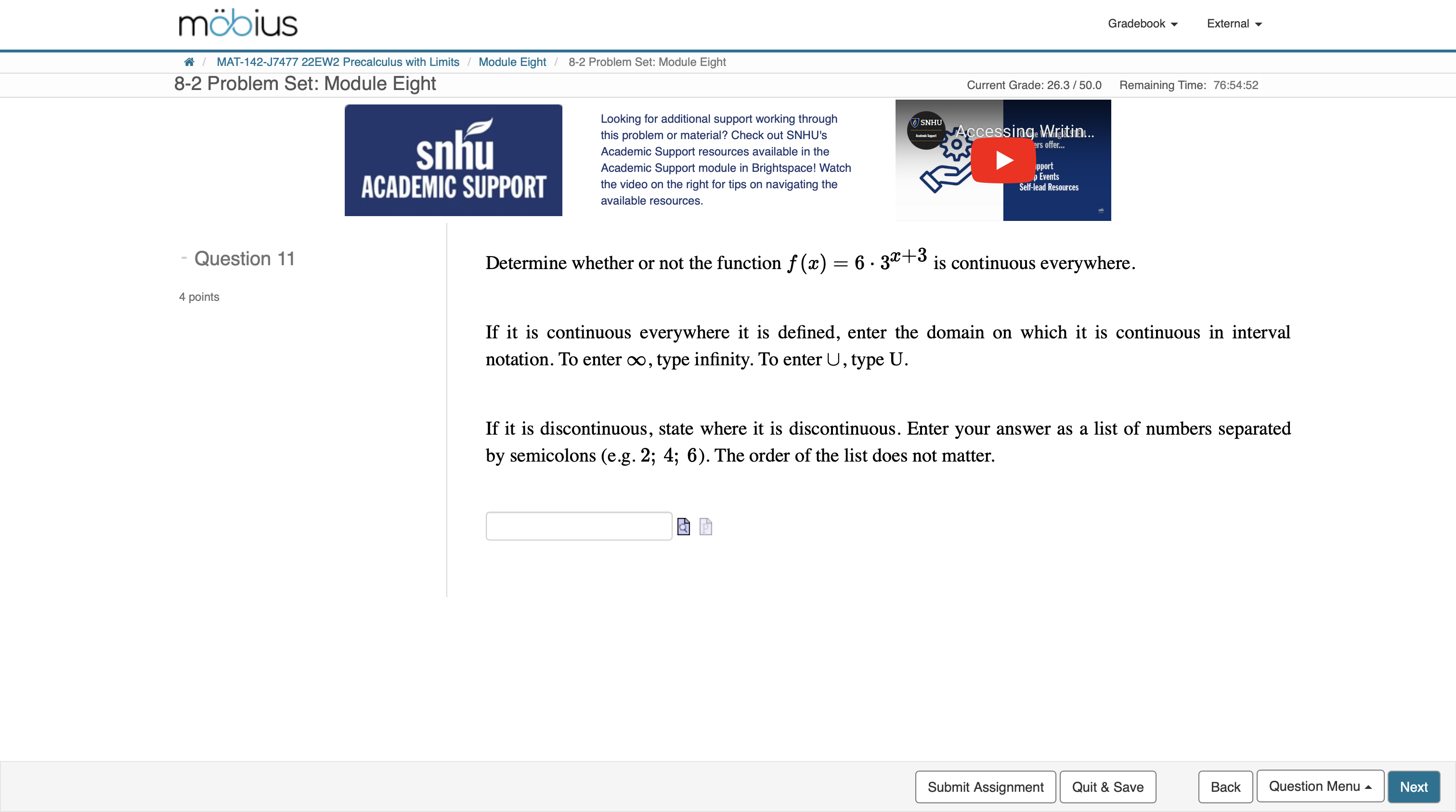 Precaiculus With Limits Module Eight 82 Problem Set: Module Eight 8-2 Problem