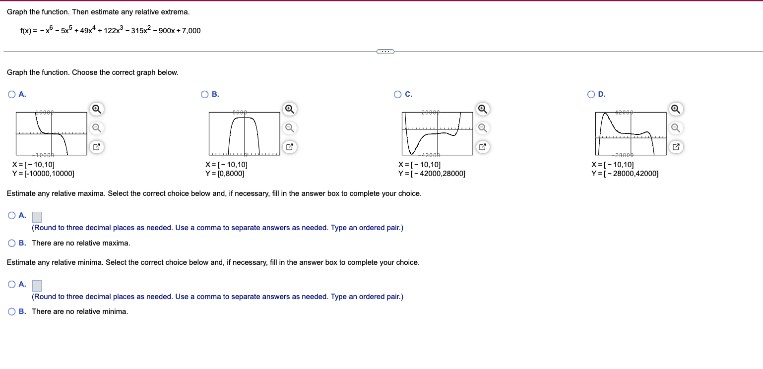 Use integers or fractions for any numbers in the expression. Type an