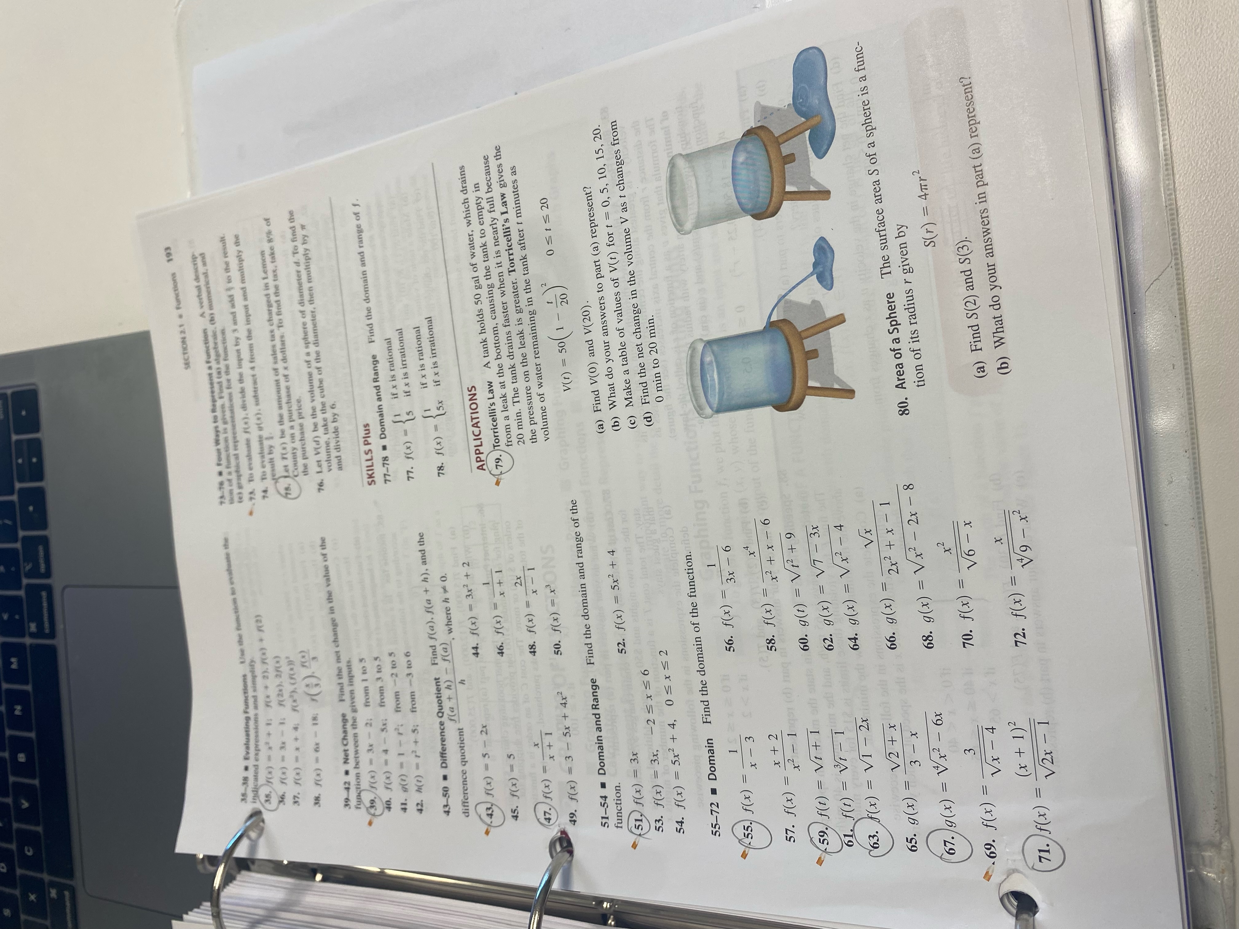 .. Functions 5. A function / is a rule that assigns to