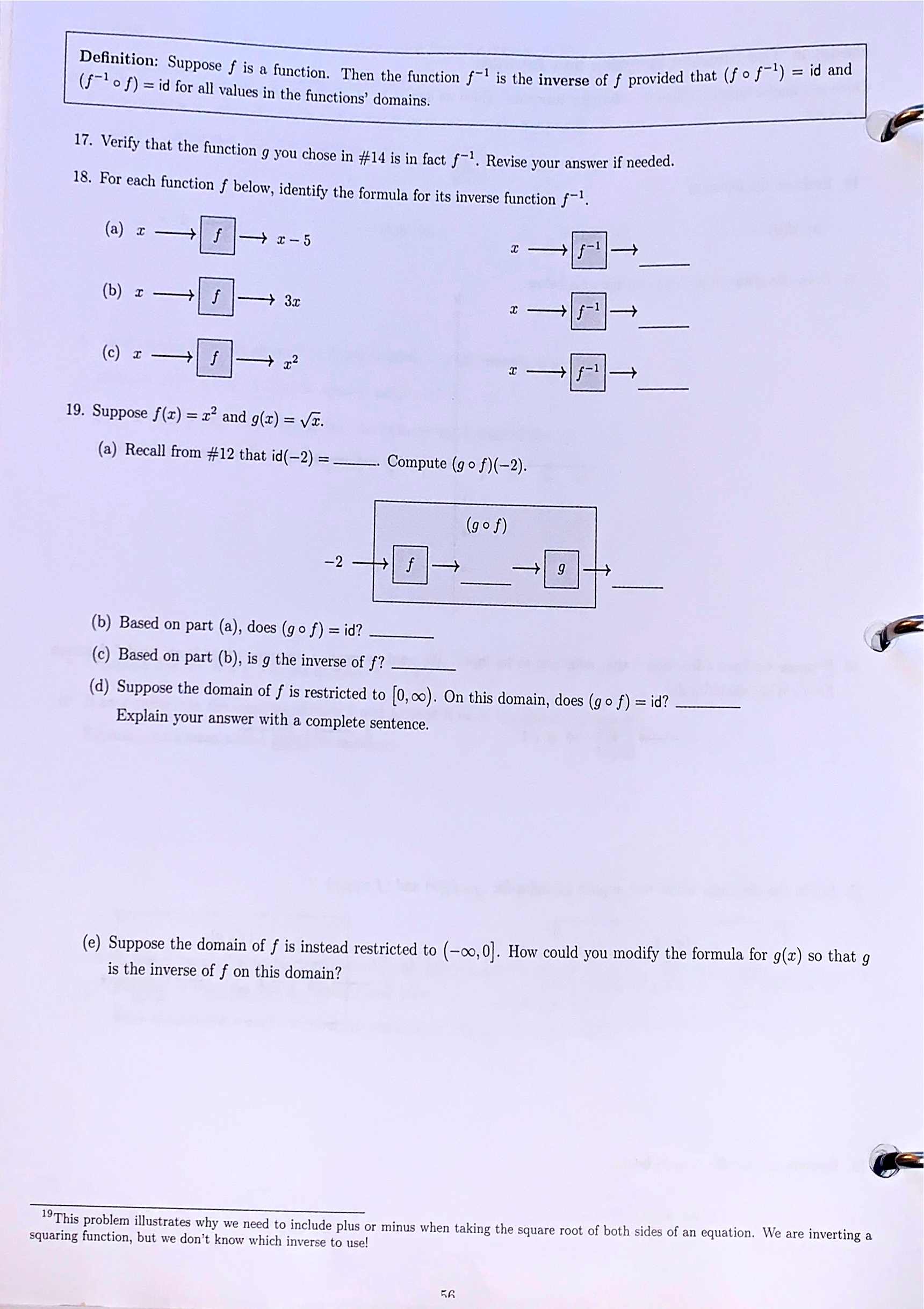 this strategy be problematic for the inequality? Hint: Is 22(x - 3)