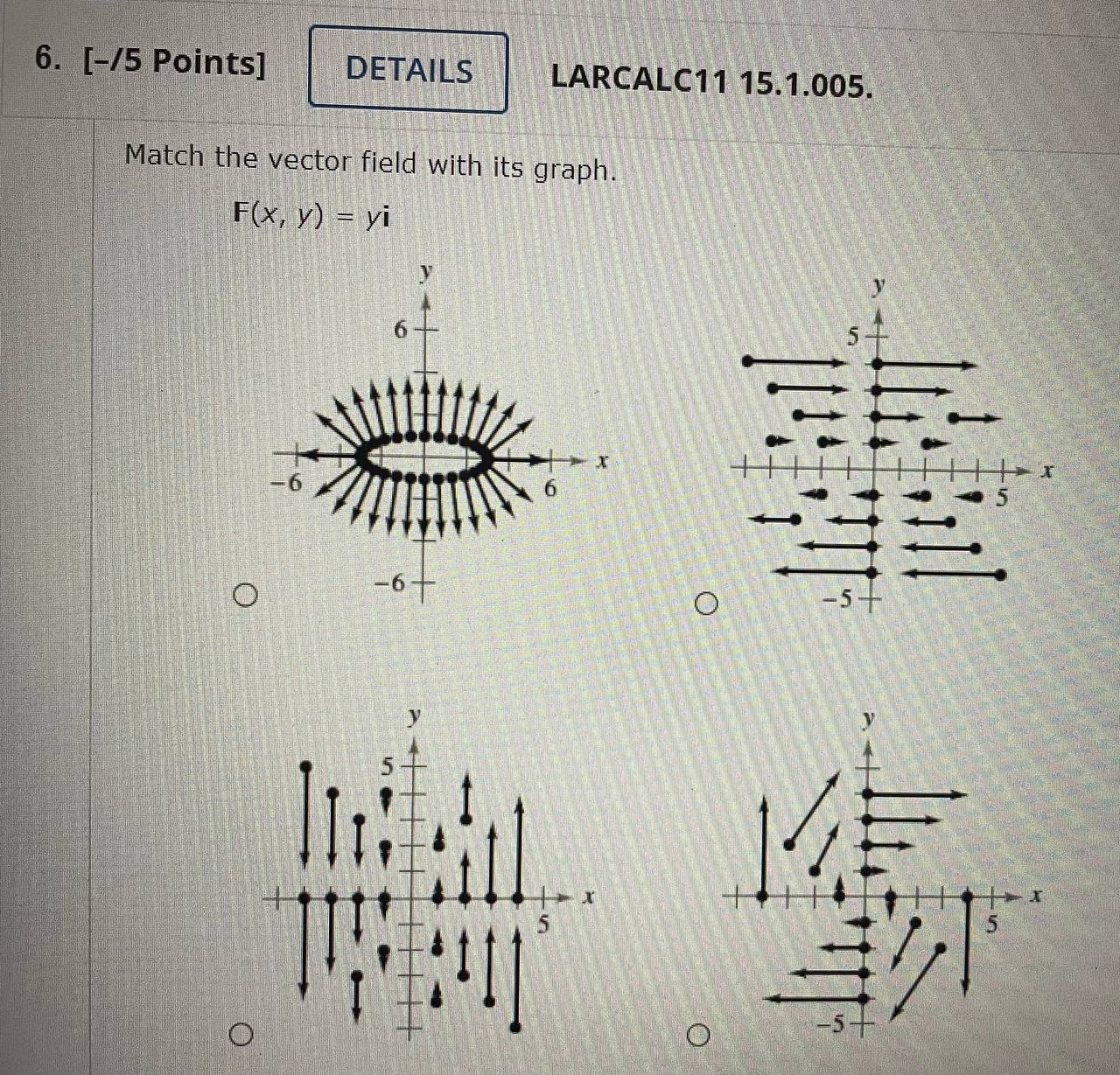 and y = 1 - x2 2. [-/5 Points] DETAILS LARCALC11 15.4.016.