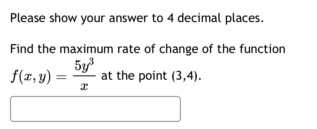Please show your answer to 4 decimal places. Find the maximum