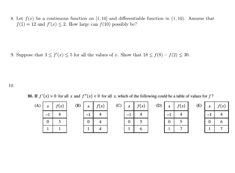 sina + c', and the curve passes through the point (0, 0).6.