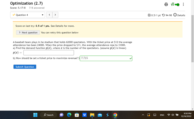 O 100 0 Details A baseball team plays in a stadium that