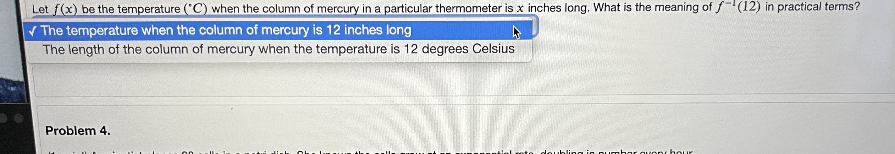 long. What is the meaning of f (12) in practical terms? The