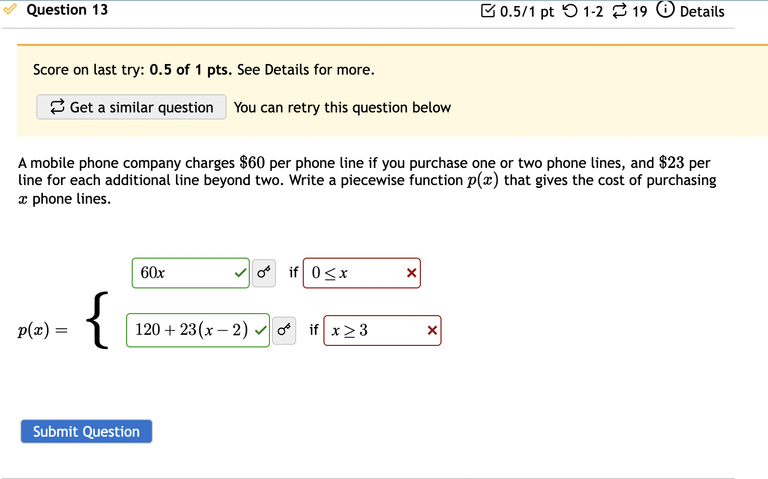 9 0/1 pt 3 19 0 Details Find the domain of the