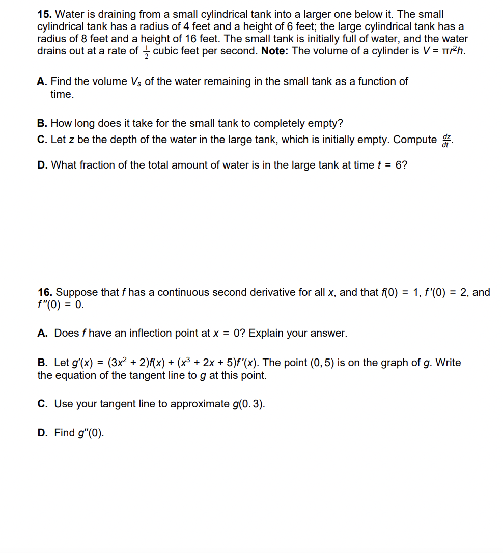 x. Let g(x) be the inverse function of y(x). Compute g'(1). 12.