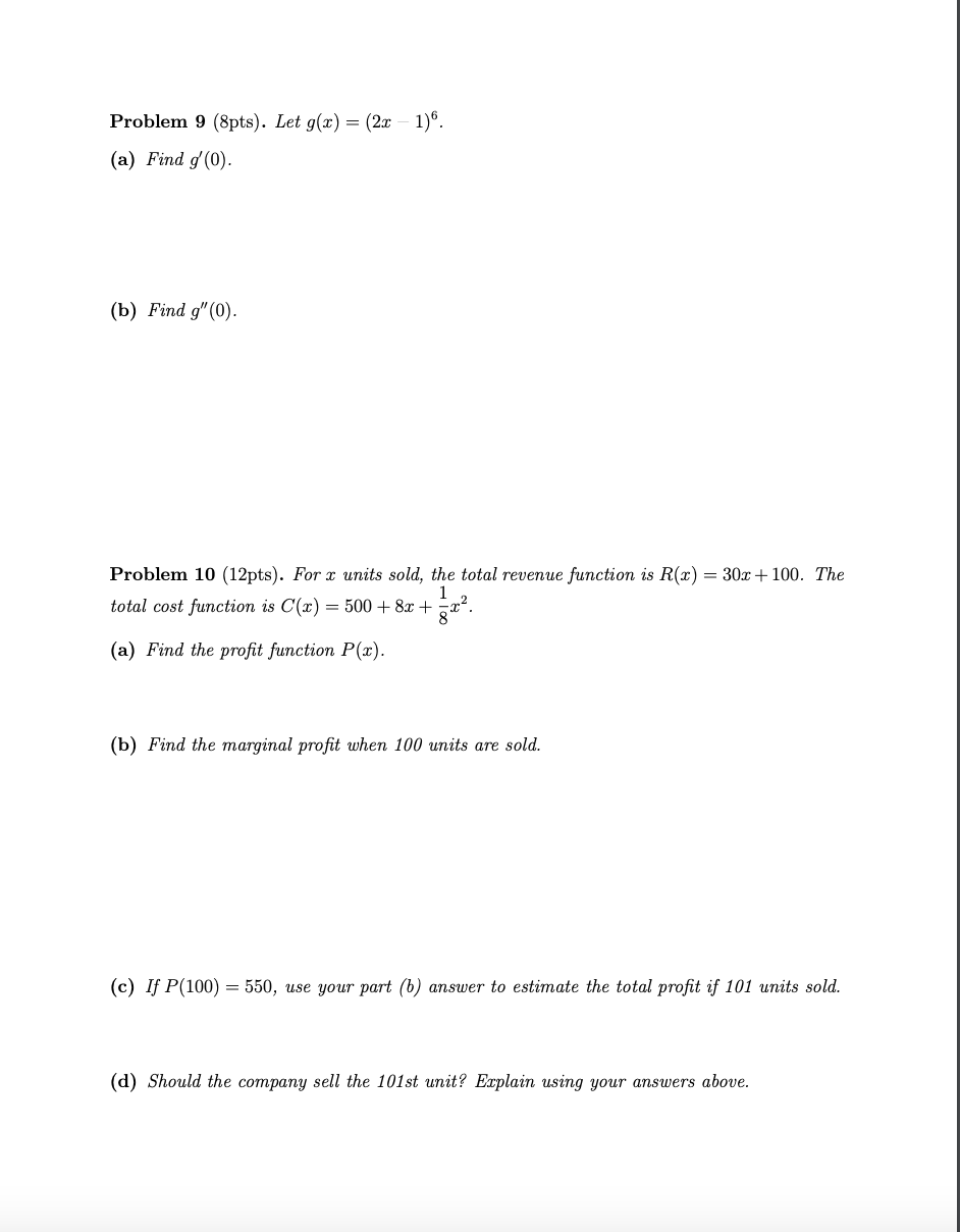 ) 12 10 S 6 14 Problem 1 (20pts). The graph of