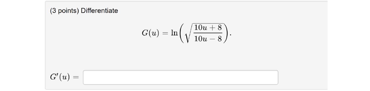 (3 points) Differentiate In Iou 8