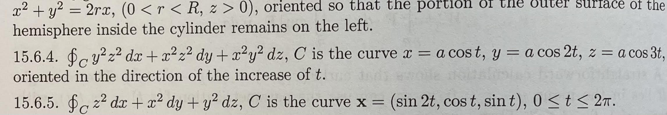 + y2 = 2rx, (0 0), oriented so that the portion of
