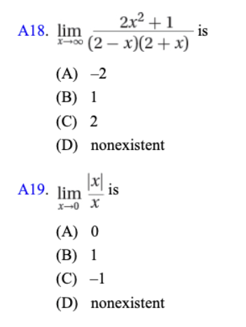4 if x =1 Which of the following statements is (are) true?