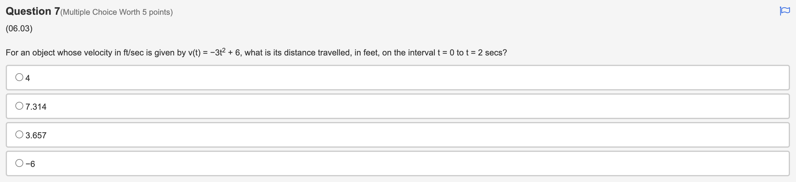 points) I (06.01) Find the area of the region bounded by the