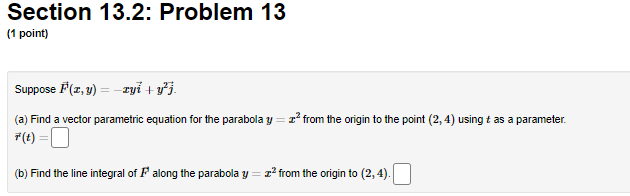 whether the line integrals F . dr are positive, negative, or zero