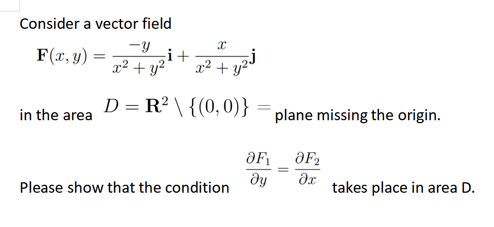  Consider a vector field _ y ' I J; ' F(I,y)