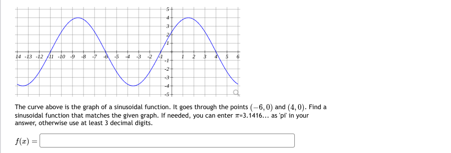 function shown below; Leave your answer 1n exact form: if necessary} type