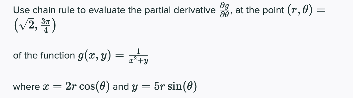 point (7', 9) = ( 2317\") of the function g(a':, y) =