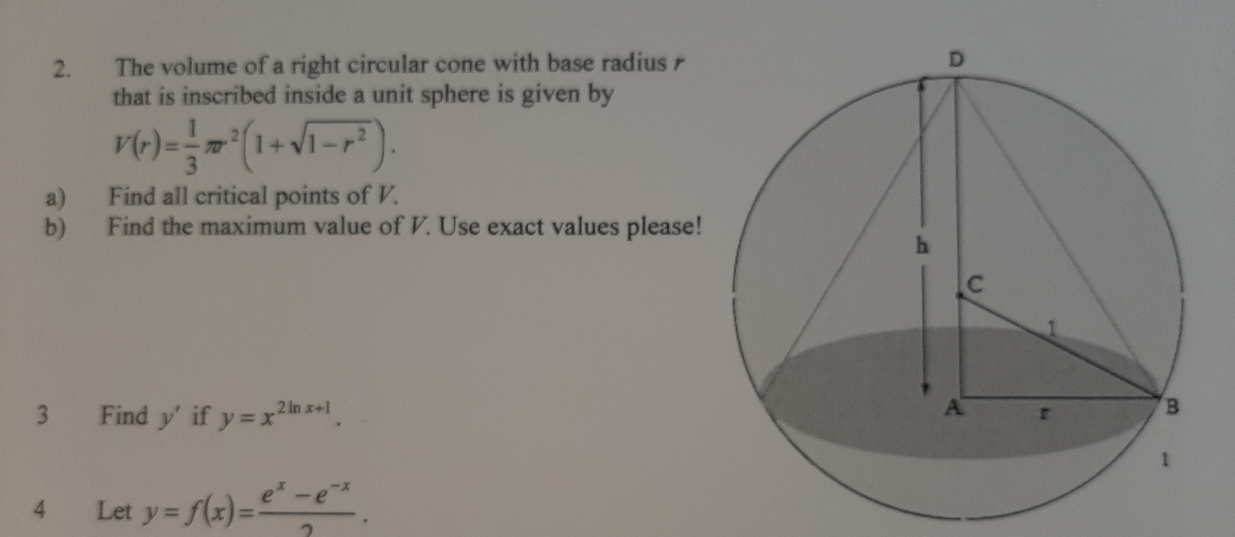 Hello, I need help please. For question #2 and #3. Thank