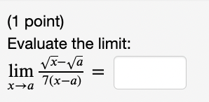 Enter INF for 00, -INF for 00, or DNE if the limit