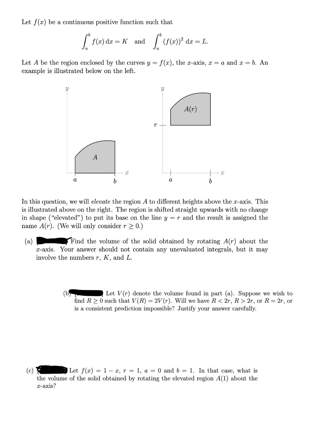 K and farm)? d3: = L. Let A be the region enclose-:1