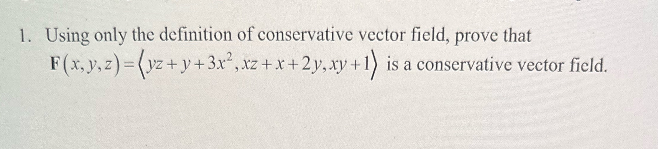  Need help with practice problem! 1. Using only the definition of