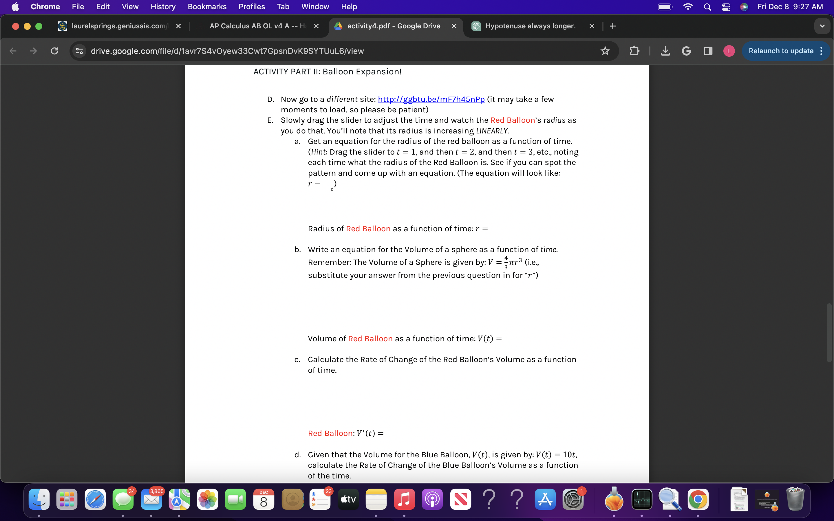  6 Chrome File Edit View History Bookmarks Profiles Tab Window Help