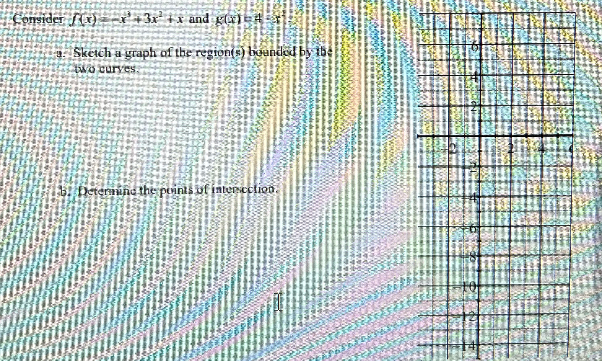 steps on how to do the graph on geogebra please Consider