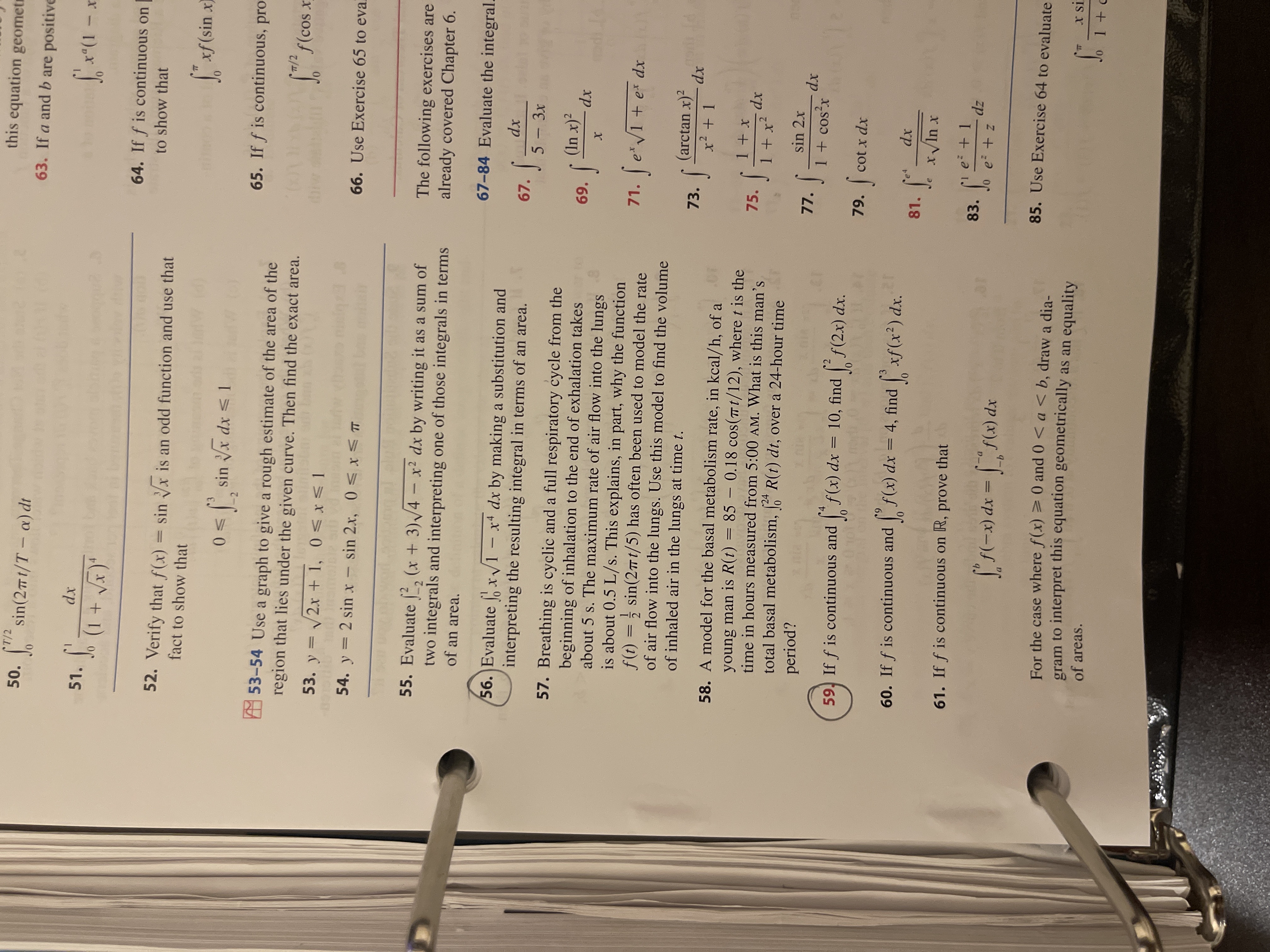 x ( 2 x 2 + 3 ) # dx , 1