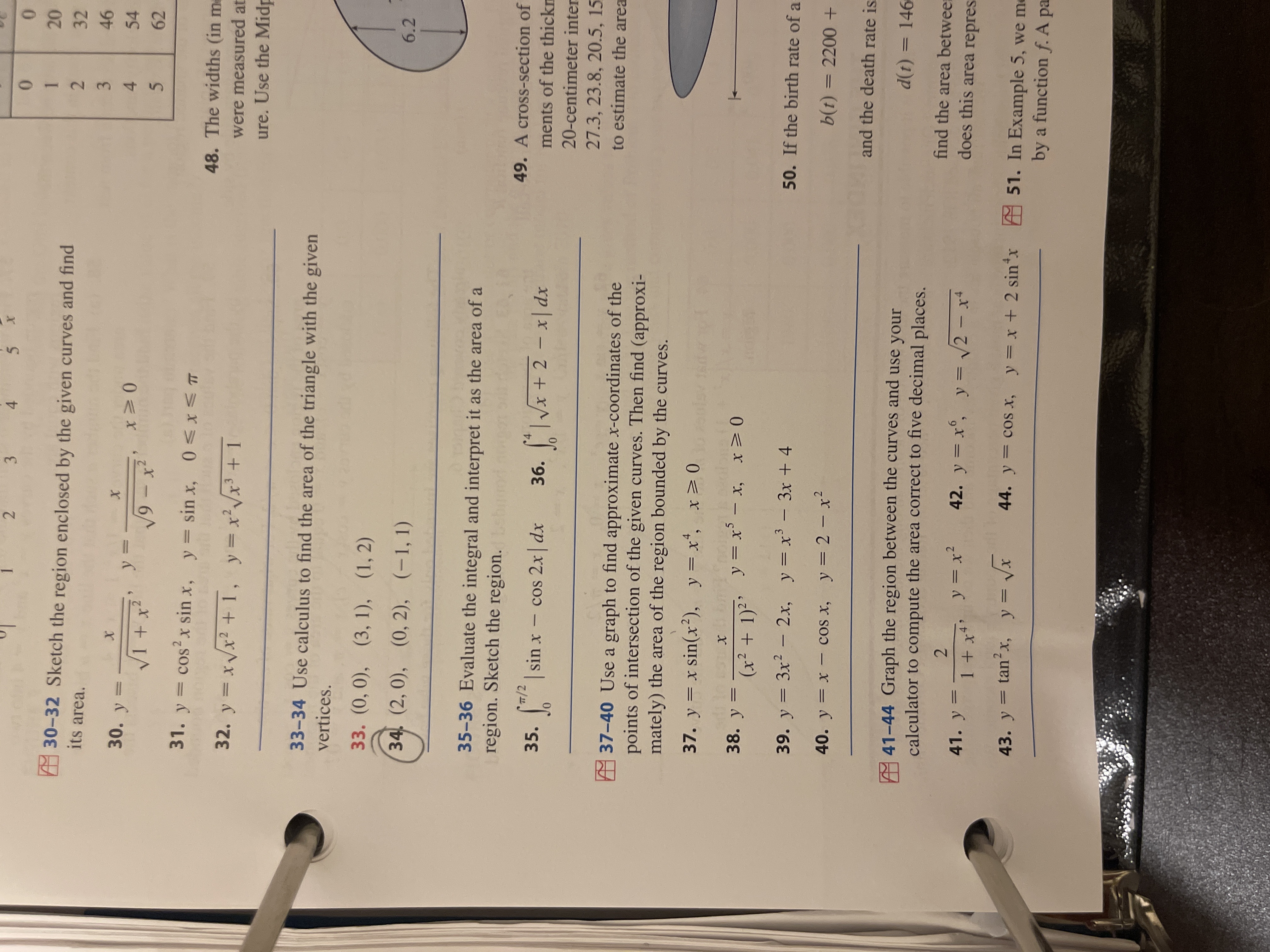 dx tan2x 3. [x' V x3 + 1 dx , 1 =