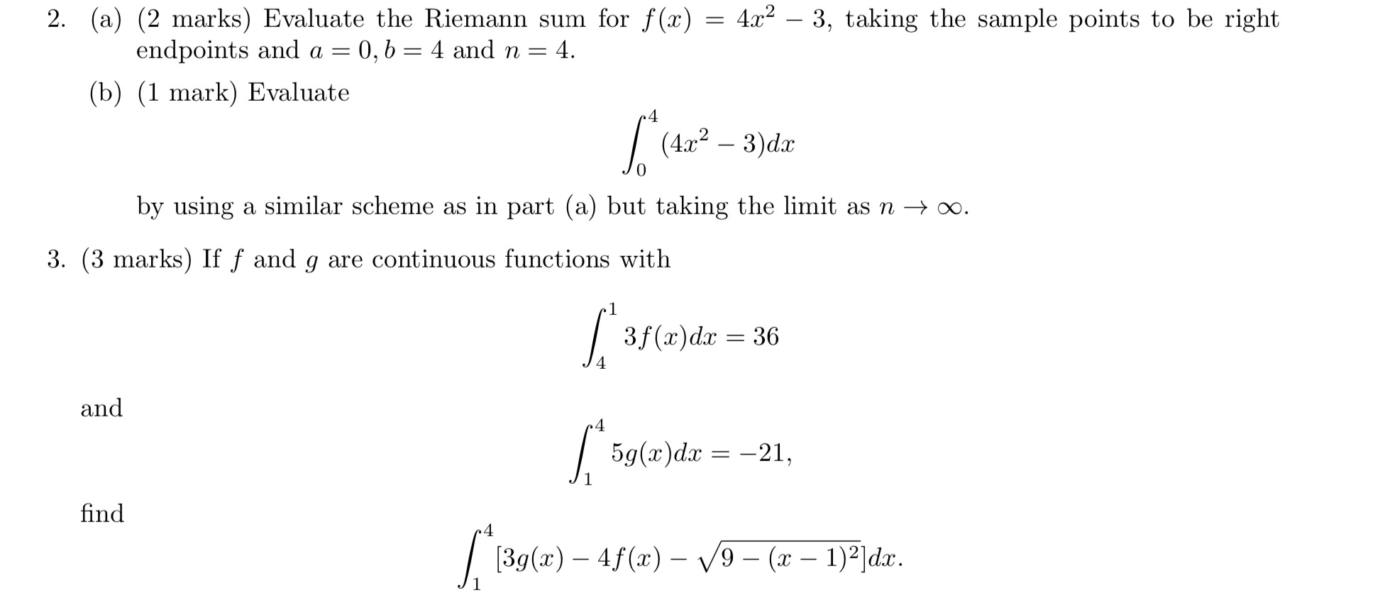  Help with 3/4 please! Show all work don't skip any steps