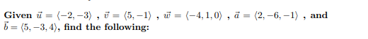  \f7. Find a vector m such that | |m| | =