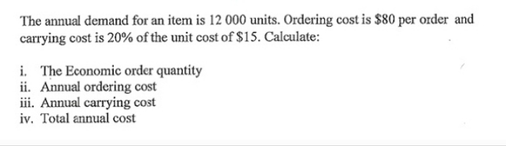 This is a operations research question. Please take your time when