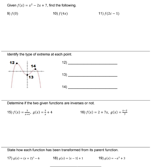 Hi, I need help with some math homework for my Calculus
