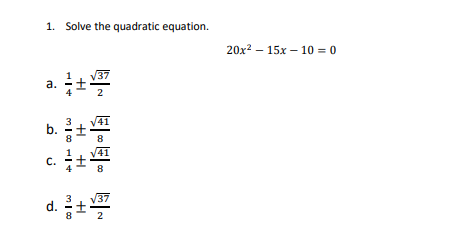 Please include the work on how to get the answer, so