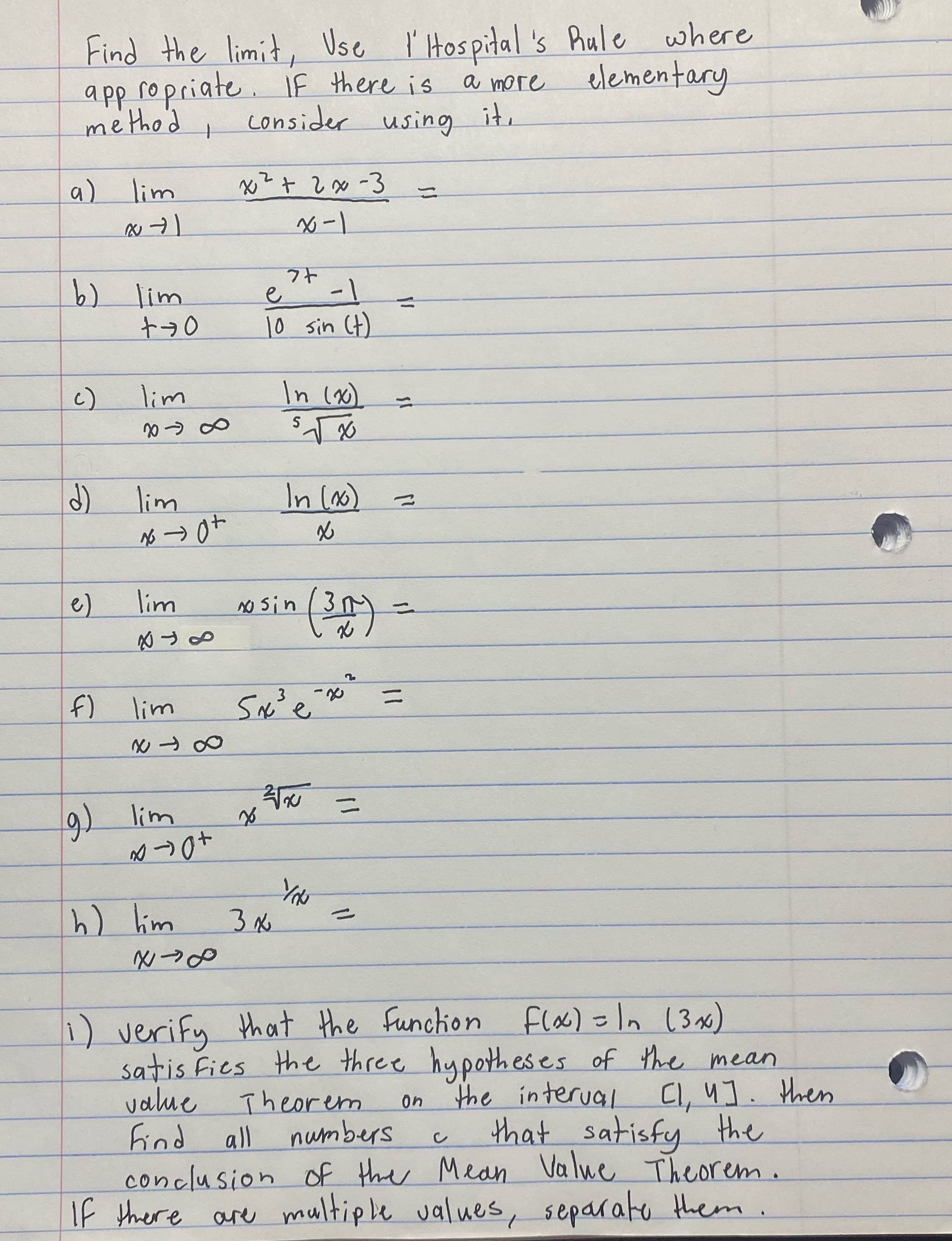  Assignment 18 (+one from 16) note: answer the question in text