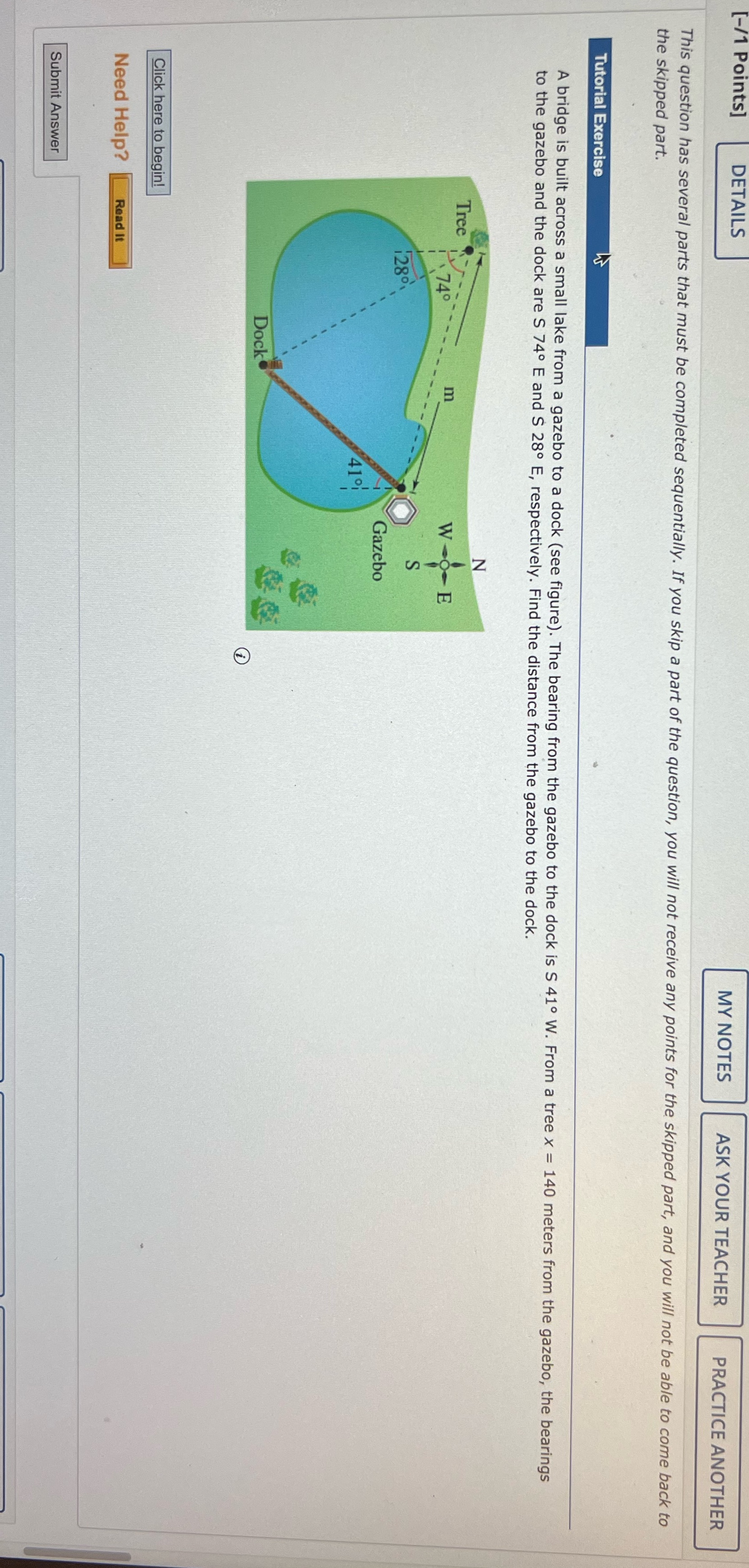 question has several parts that must be completed sequentially. If you skip