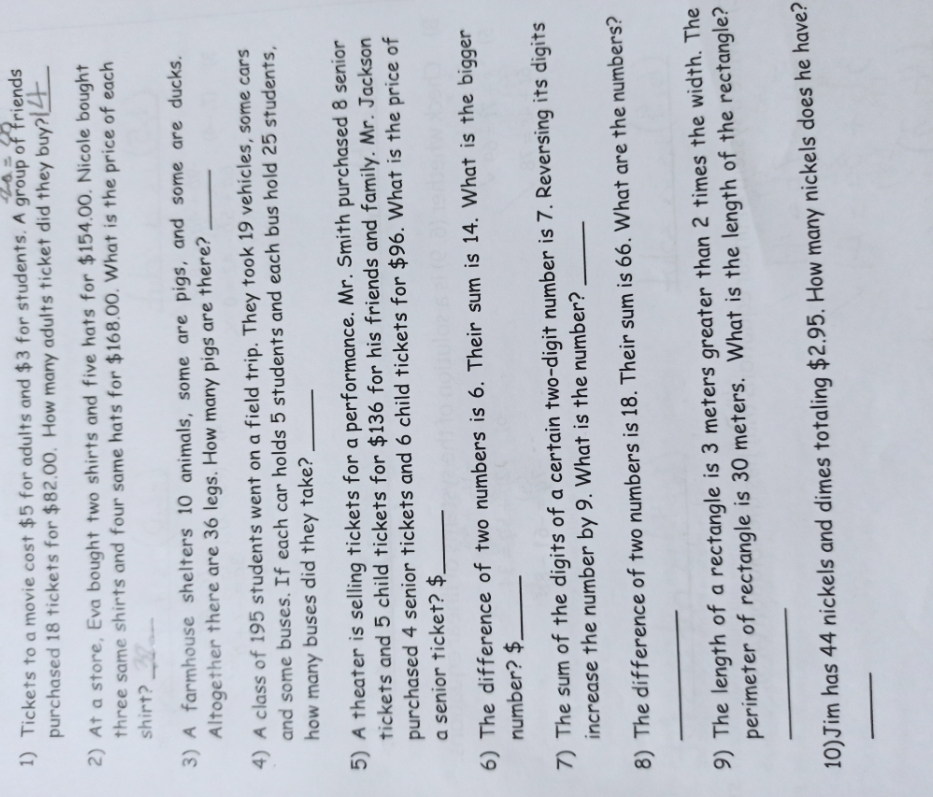 a movie cost $5 for adults and $3 for students. A group