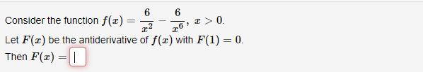  Consider the function f(x) = 6 6 .2 6:4 30. Let