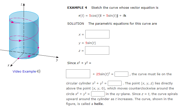and parallel to the vector . Alternatively, we could observe that the